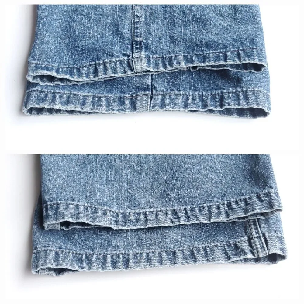 Vintage Wrangler Denim Cargo Jeans Lot of 2 Mens 42 (Fits 40 & 41 x 28.5) Faded
